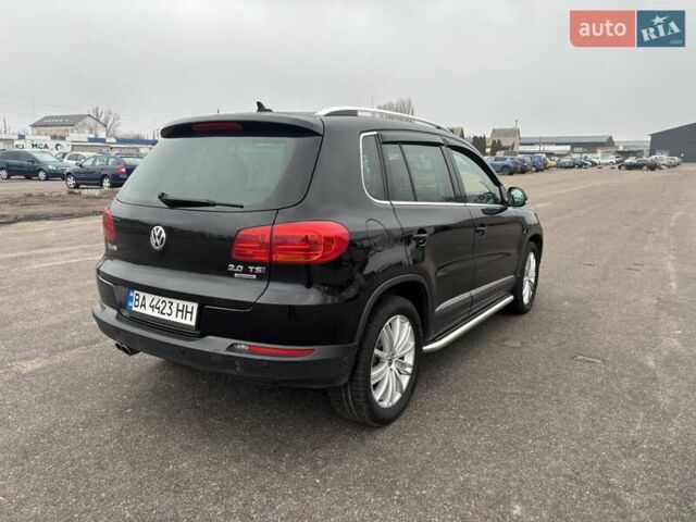 Черный Фольксваген Тигуан, объемом двигателя 2 л и пробегом 126 тыс. км за 14200 $, фото 7 на Automoto.ua