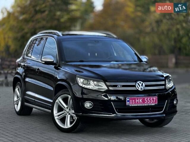 Черный Фольксваген Тигуан, объемом двигателя 2 л и пробегом 139 тыс. км за 17900 $, фото 1 на Automoto.ua