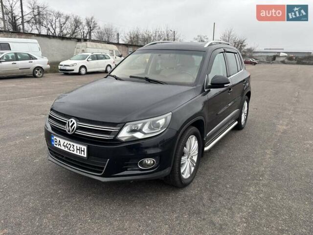 Черный Фольксваген Тигуан, объемом двигателя 2 л и пробегом 126 тыс. км за 14200 $, фото 2 на Automoto.ua