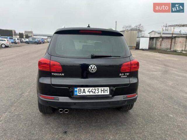 Черный Фольксваген Тигуан, объемом двигателя 2 л и пробегом 126 тыс. км за 14200 $, фото 6 на Automoto.ua