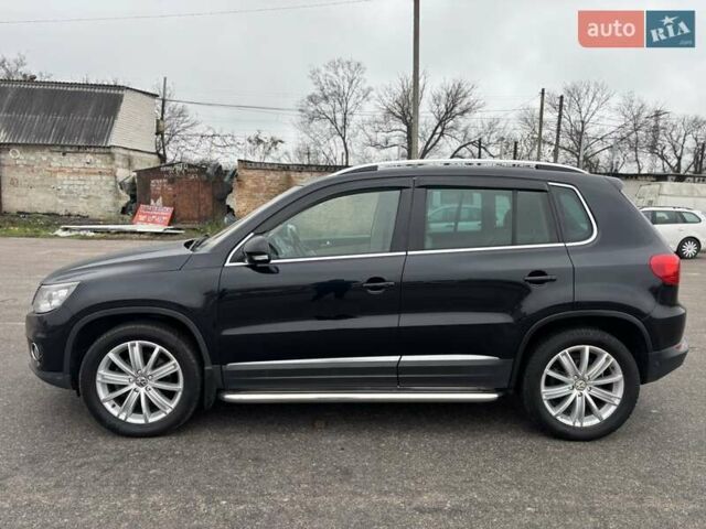 Черный Фольксваген Тигуан, объемом двигателя 2 л и пробегом 126 тыс. км за 14200 $, фото 4 на Automoto.ua