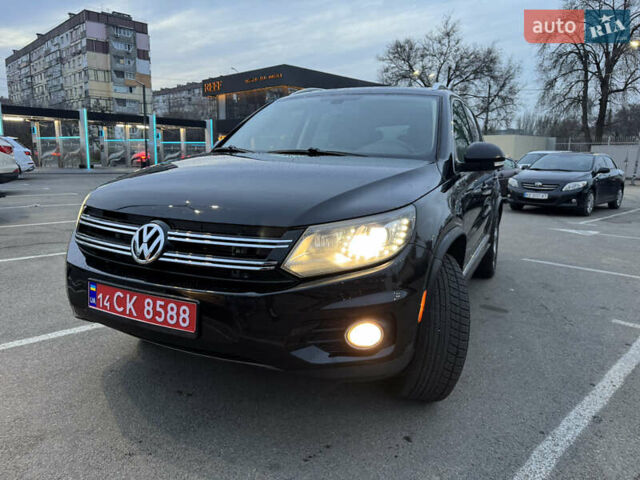 Черный Фольксваген Тигуан, объемом двигателя 1.98 л и пробегом 155 тыс. км за 14999 $, фото 2 на Automoto.ua