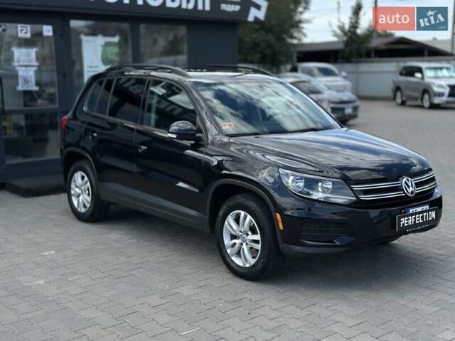 Черный Фольксваген Тигуан, объемом двигателя 1.98 л и пробегом 152 тыс. км за 13800 $, фото 1 на Automoto.ua