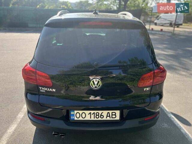 Черный Фольксваген Тигуан, объемом двигателя 1.98 л и пробегом 140 тыс. км за 15500 $, фото 4 на Automoto.ua