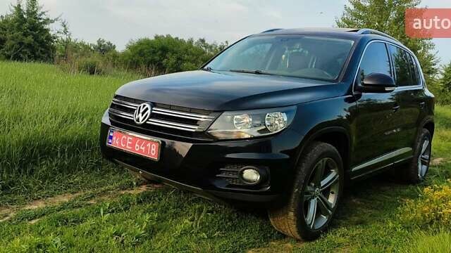 Черный Фольксваген Тигуан, объемом двигателя 2 л и пробегом 110 тыс. км за 13900 $, фото 1 на Automoto.ua