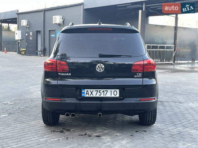 Черный Фольксваген Тигуан, объемом двигателя 1.98 л и пробегом 120 тыс. км за 12999 $, фото 4 на Automoto.ua