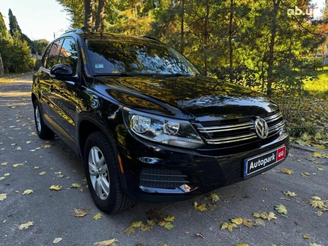 Черный Фольксваген Тигуан, объемом двигателя 2 л и пробегом 260 тыс. км за 12990 $, фото 2 на Automoto.ua