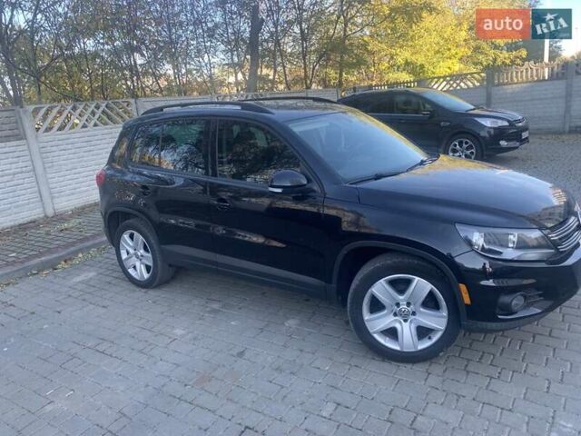 Черный Фольксваген Тигуан, объемом двигателя 1.98 л и пробегом 147 тыс. км за 13750 $, фото 2 на Automoto.ua