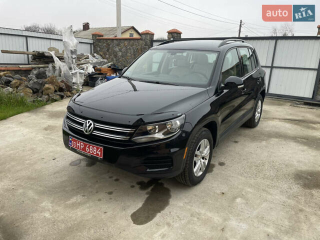 Черный Фольксваген Тигуан, объемом двигателя 2 л и пробегом 166 тыс. км за 13990 $, фото 4 на Automoto.ua
