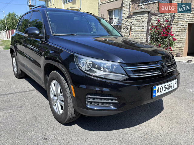 Черный Фольксваген Тигуан, объемом двигателя 1.98 л и пробегом 138 тыс. км за 16999 $, фото 1 на Automoto.ua