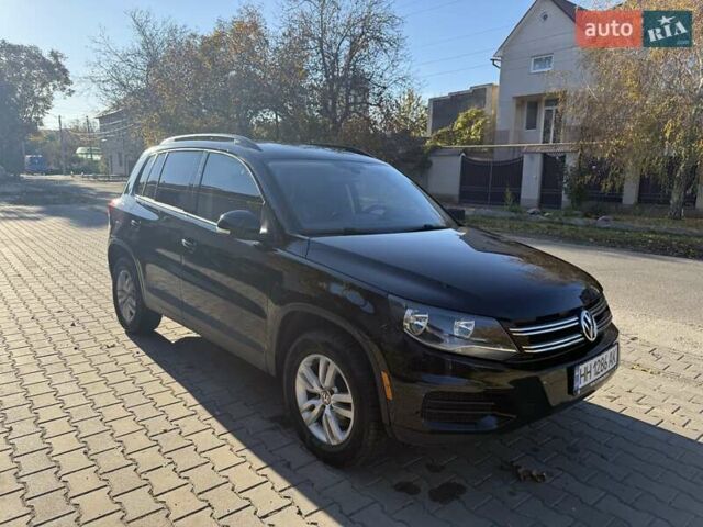 Черный Фольксваген Тигуан, объемом двигателя 1.98 л и пробегом 150 тыс. км за 15000 $, фото 4 на Automoto.ua