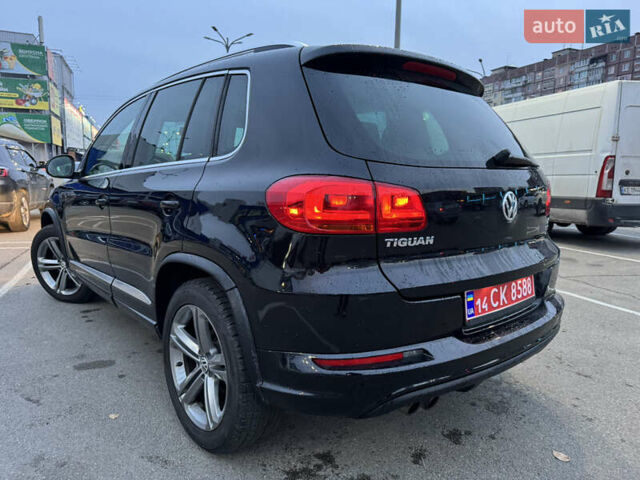 Черный Фольксваген Тигуан, объемом двигателя 1.98 л и пробегом 155 тыс. км за 14999 $, фото 6 на Automoto.ua
