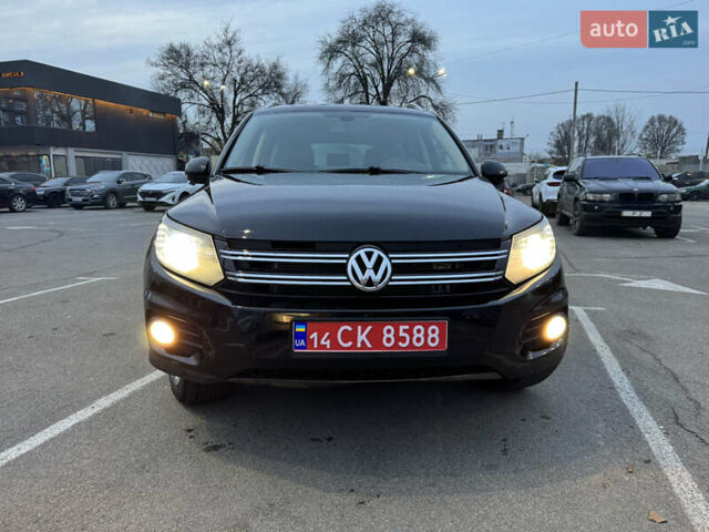 Черный Фольксваген Тигуан, объемом двигателя 1.98 л и пробегом 155 тыс. км за 14999 $, фото 1 на Automoto.ua