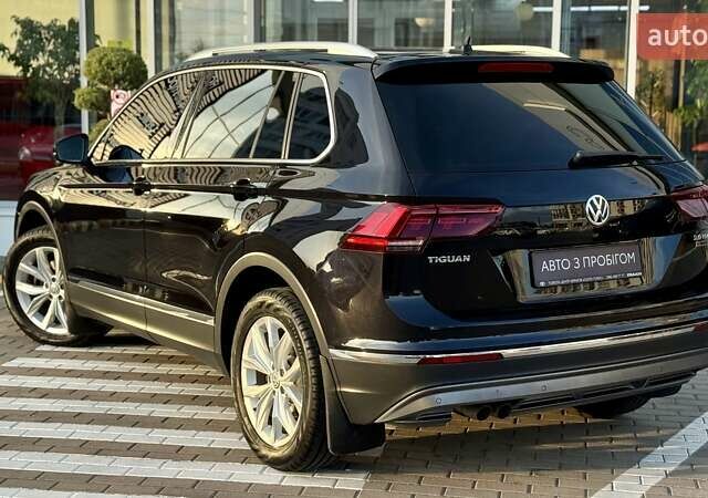 Черный Фольксваген Тигуан, объемом двигателя 1.98 л и пробегом 112 тыс. км за 24800 $, фото 4 на Automoto.ua