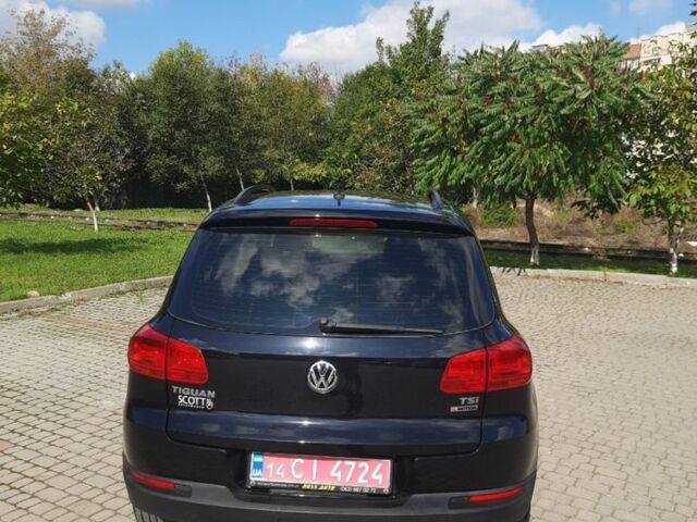 Черный Фольксваген Тигуан, объемом двигателя 2 л и пробегом 176 тыс. км за 13700 $, фото 4 на Automoto.ua