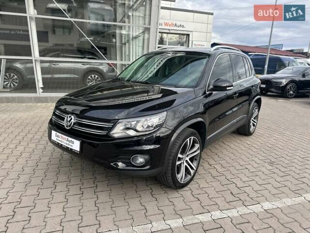 Чорний Фольксваген Тігуан, об'ємом двигуна 1.98 л та пробігом 155 тис. км за 14999 $, фото 2 на Automoto.ua