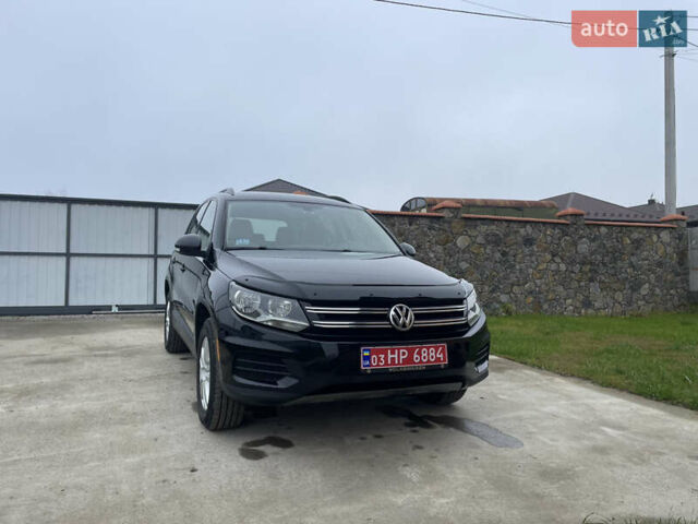 Черный Фольксваген Тигуан, объемом двигателя 2 л и пробегом 166 тыс. км за 13990 $, фото 1 на Automoto.ua