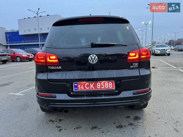 Черный Фольксваген Тигуан, объемом двигателя 1.98 л и пробегом 155 тыс. км за 14999 $, фото 5 на Automoto.ua