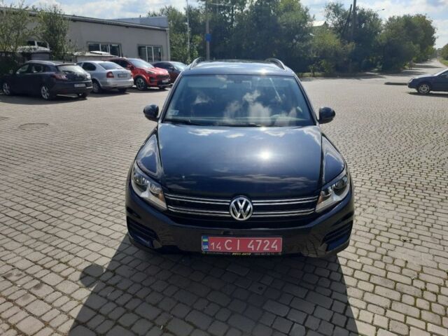 Черный Фольксваген Тигуан, объемом двигателя 2 л и пробегом 176 тыс. км за 13700 $, фото 1 на Automoto.ua