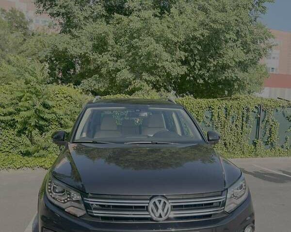 Черный Фольксваген Тигуан, объемом двигателя 1.98 л и пробегом 140 тыс. км за 15500 $, фото 1 на Automoto.ua