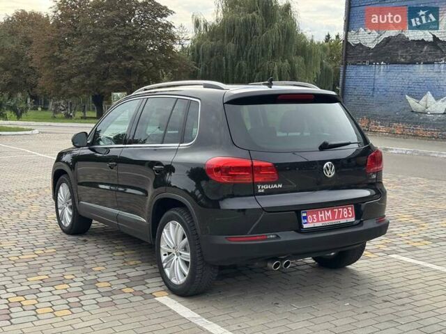 Черный Фольксваген Тигуан, объемом двигателя 1.98 л и пробегом 157 тыс. км за 13599 $, фото 7 на Automoto.ua