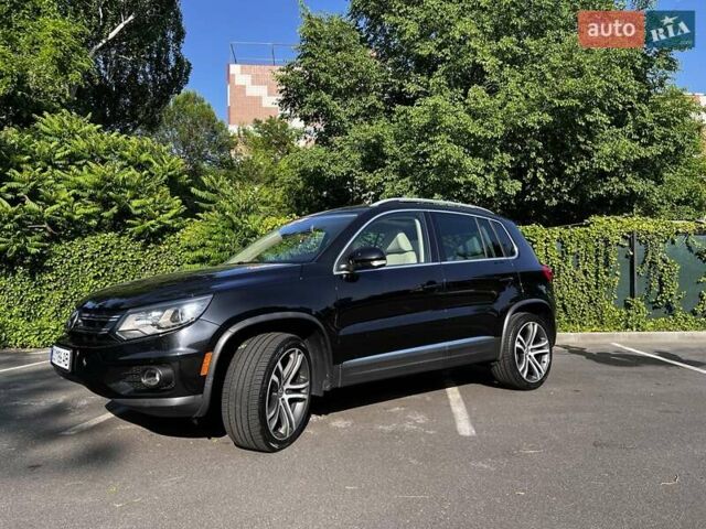 Черный Фольксваген Тигуан, объемом двигателя 1.98 л и пробегом 140 тыс. км за 15500 $, фото 2 на Automoto.ua