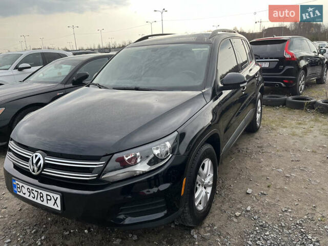 Черный Фольксваген Тигуан, объемом двигателя 2 л и пробегом 174 тыс. км за 13450 $, фото 1 на Automoto.ua