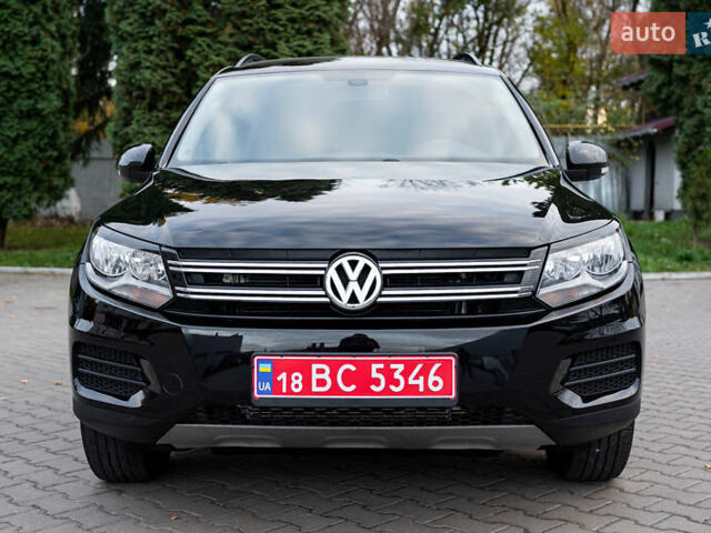 Черный Фольксваген Тигуан, объемом двигателя 1.98 л и пробегом 119 тыс. км за 14550 $, фото 1 на Automoto.ua