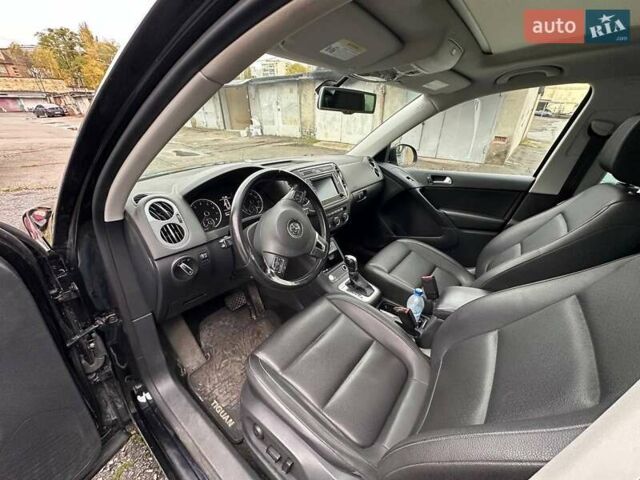 Черный Фольксваген Тигуан, объемом двигателя 1.98 л и пробегом 215 тыс. км за 12778 $, фото 9 на Automoto.ua