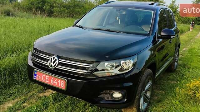 Черный Фольксваген Тигуан, объемом двигателя 2 л и пробегом 110 тыс. км за 13900 $, фото 2 на Automoto.ua