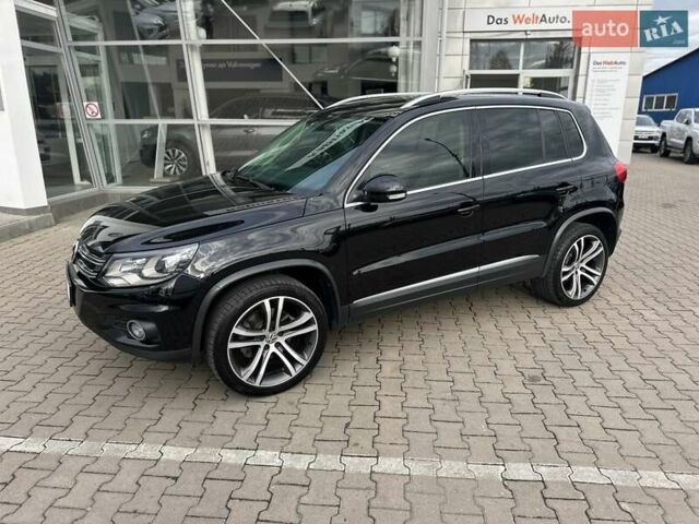 Чорний Фольксваген Тігуан, об'ємом двигуна 1.98 л та пробігом 155 тис. км за 14999 $, фото 3 на Automoto.ua