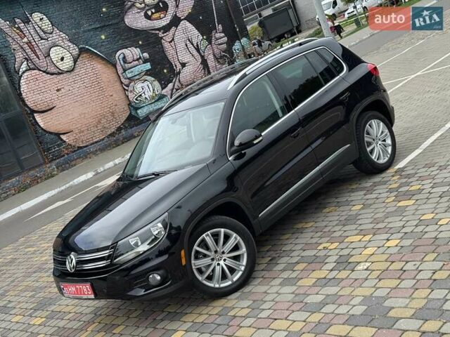 Черный Фольксваген Тигуан, объемом двигателя 1.98 л и пробегом 157 тыс. км за 13599 $, фото 3 на Automoto.ua