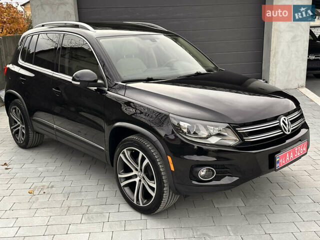 Черный Фольксваген Тигуан, объемом двигателя 1.98 л и пробегом 146 тыс. км за 14900 $, фото 3 на Automoto.ua