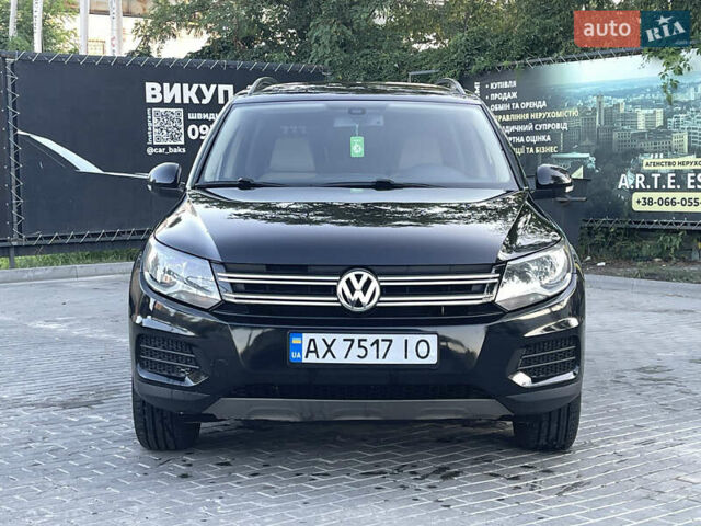 Черный Фольксваген Тигуан, объемом двигателя 1.98 л и пробегом 120 тыс. км за 12999 $, фото 1 на Automoto.ua