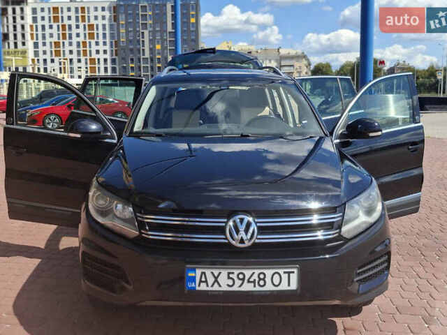 Черный Фольксваген Тигуан, объемом двигателя 1.98 л и пробегом 118 тыс. км за 16800 $, фото 1 на Automoto.ua