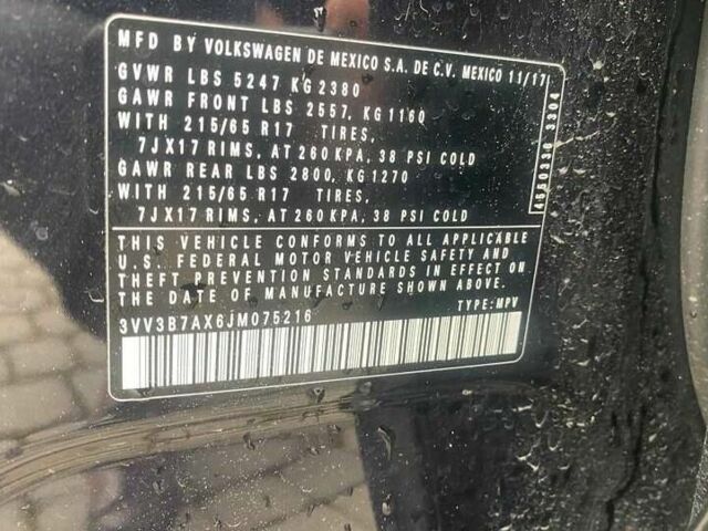 Чорний Фольксваген Тігуан, об'ємом двигуна 2 л та пробігом 131 тис. км за 18500 $, фото 4 на Automoto.ua