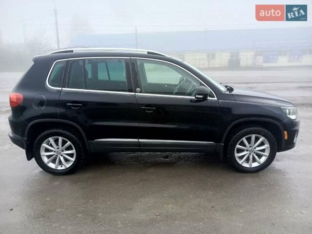 Черный Фольксваген Тигуан, объемом двигателя 1.98 л и пробегом 120 тыс. км за 14700 $, фото 2 на Automoto.ua