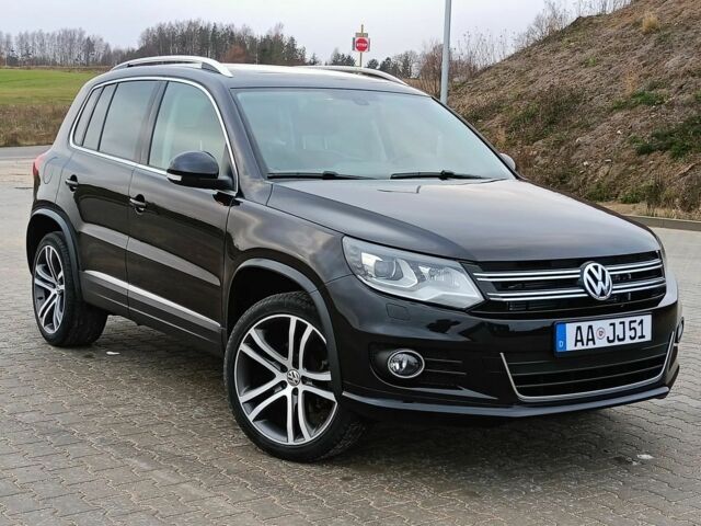 Черный Фольксваген Тигуан, объемом двигателя 2 л и пробегом 82 тыс. км за 9000 $, фото 1 на Automoto.ua