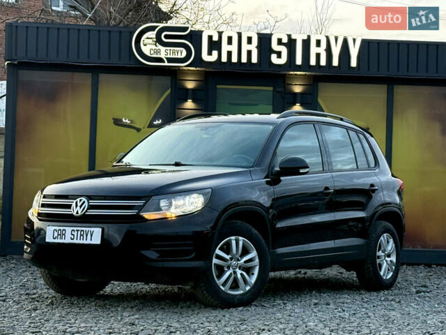 Черный Фольксваген Тигуан, объемом двигателя 2 л и пробегом 185 тыс. км за 13999 $, фото 1 на Automoto.ua