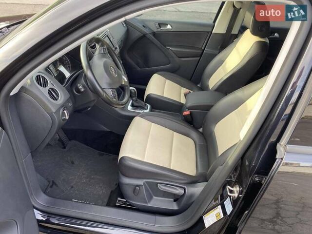 Черный Фольксваген Тигуан, объемом двигателя 2 л и пробегом 188 тыс. км за 14500 $, фото 14 на Automoto.ua