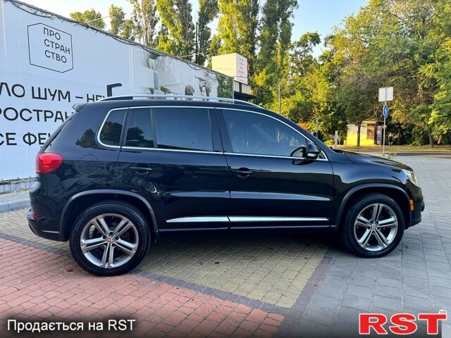 Черный Фольксваген Тигуан, объемом двигателя 2 л и пробегом 124 тыс. км за 16000 $, фото 8 на Automoto.ua