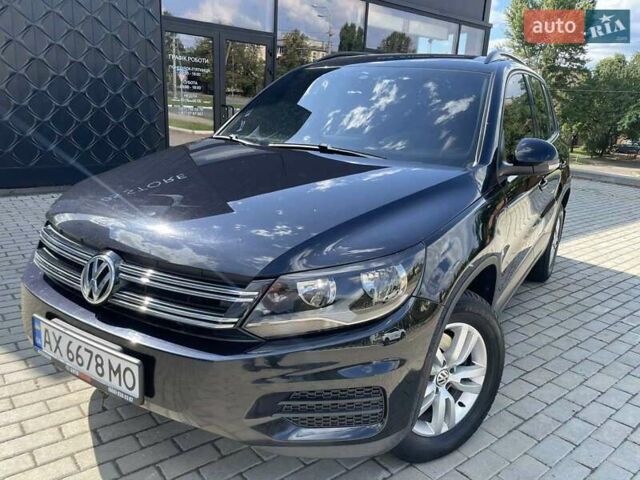 Черный Фольксваген Тигуан, объемом двигателя 1.98 л и пробегом 218 тыс. км за 12800 $, фото 3 на Automoto.ua