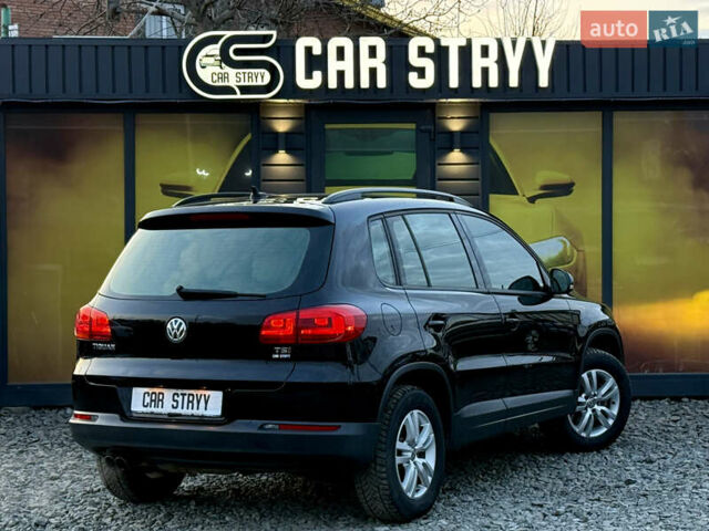Черный Фольксваген Тигуан, объемом двигателя 2 л и пробегом 185 тыс. км за 13999 $, фото 3 на Automoto.ua
