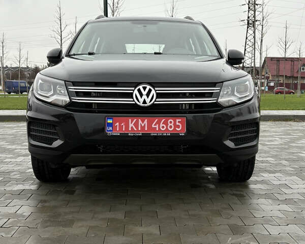 Черный Фольксваген Тигуан, объемом двигателя 2 л и пробегом 95 тыс. км за 14499 $, фото 2 на Automoto.ua