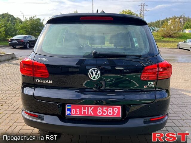 Черный Фольксваген Тигуан, объемом двигателя 2 л и пробегом 182 тыс. км за 11999 $, фото 2 на Automoto.ua