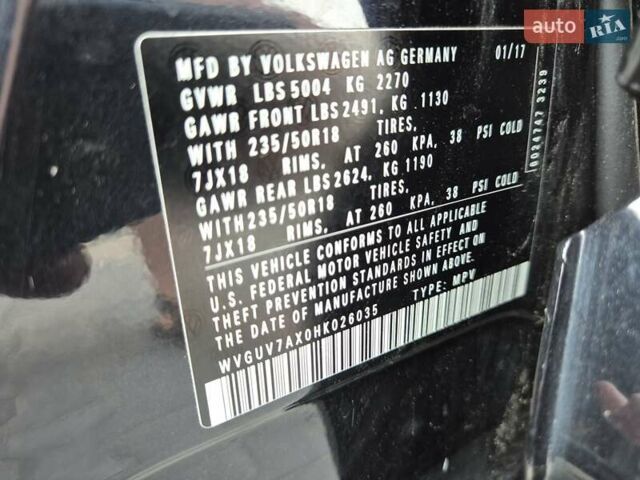 Чорний Фольксваген Тігуан, об'ємом двигуна 1.98 л та пробігом 117 тис. км за 17890 $, фото 22 на Automoto.ua