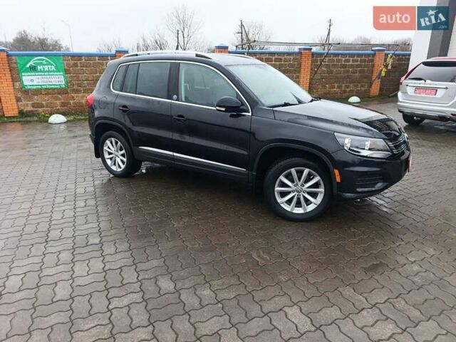 Черный Фольксваген Тигуан, объемом двигателя 2 л и пробегом 92 тыс. км за 14500 $, фото 2 на Automoto.ua
