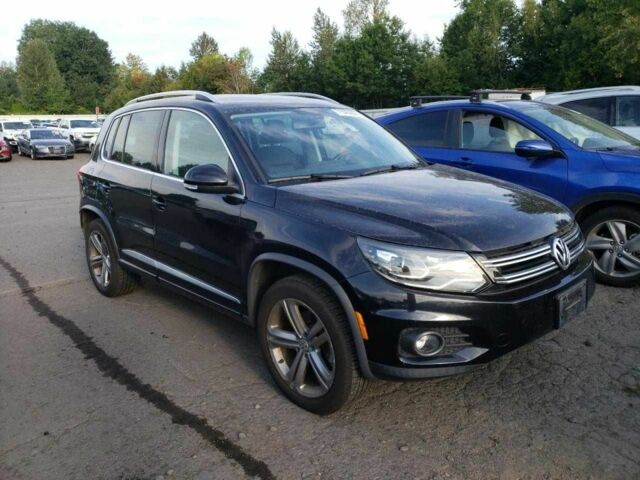 Черный Фольксваген Тигуан, объемом двигателя 2 л и пробегом 118 тыс. км за 2500 $, фото 3 на Automoto.ua