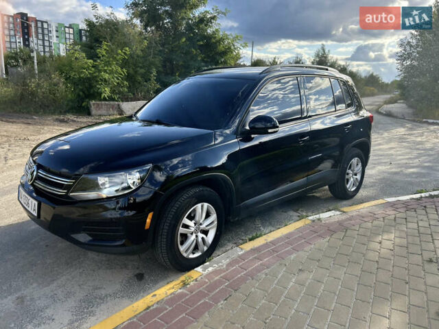 Черный Фольксваген Тигуан, объемом двигателя 1.98 л и пробегом 145 тыс. км за 12300 $, фото 1 на Automoto.ua