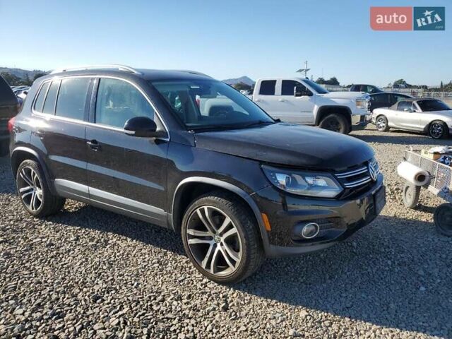 Черный Фольксваген Тигуан, объемом двигателя 2 л и пробегом 80 тыс. км за 1100 $, фото 3 на Automoto.ua